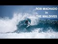Rob Machado surfing in the Maldives