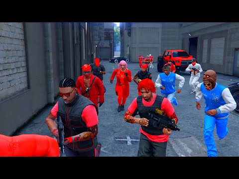 GTA 5 Bloods Vs Crips With Subscribers