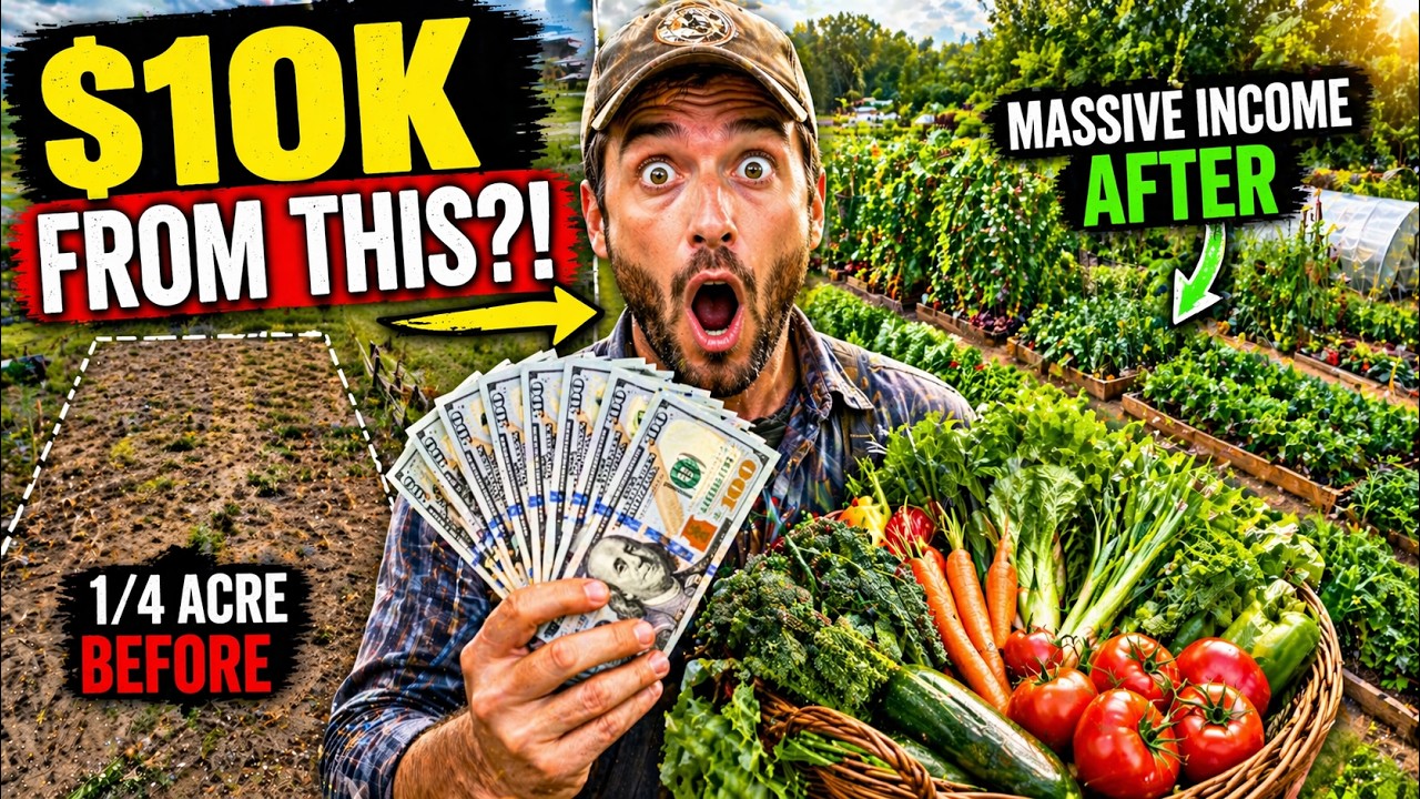 The Lost Farming Method That Turned 1/4 Acre Into Massive Income