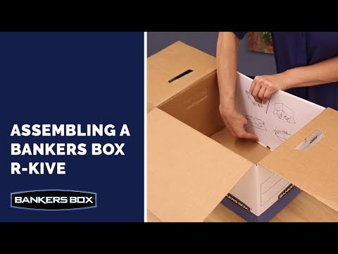 Assembling your Bankers Box R-Kive® File Box