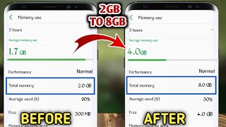 How to increase Extra RAM on any Android Device to boost high speed performance