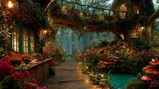 Enchanted Forest Hideaway | Soft Magical Music Fall into Deep Sleep, Reduce Stress, Beat Insomnia