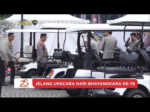 KAPOLRI CEK KESIAPAN VENUE PUNCAK HARI BHAYANGKARA