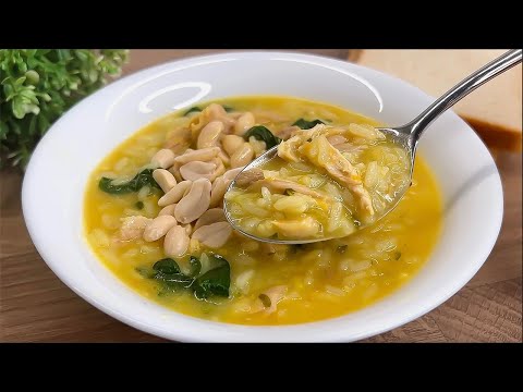 My neighbor gave me a wonderful chicken soup recipe! We eat and want more! Top 3!