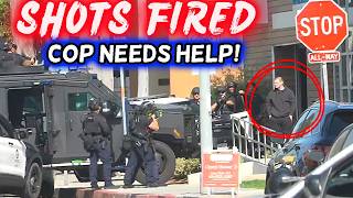 🔴 BREAKING: OFFICER NEEDS HELP! | Armed Suspect With Gun – Venice Standoff – LAPD Venice, CA
