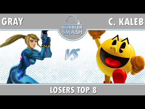 Gray (Zero Suit Samus) vs C.Kaleb (Pac-Man) - Bubbler Smash Invitational Losers Top 8