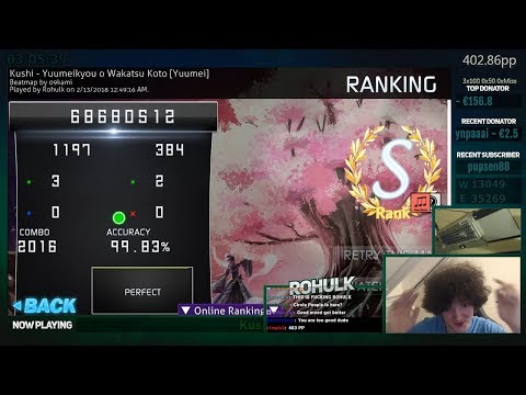 (My BEST Score) Kushi - Yuumeikyou o Wakatsu Koto 99.83% HDHR FC