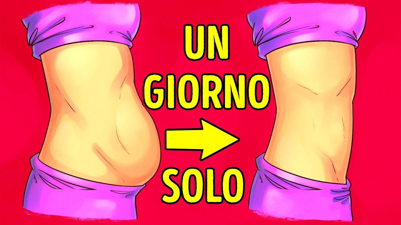 Di’ Addio al Grasso sulla Pancia in una Notte, con questa Dieta