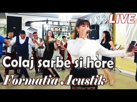 FORMATIA ACUSTIK - Colaj 2025 MUZICA DE PETRECERE LIVE, SARBE SI HORE LIVE de la botez
