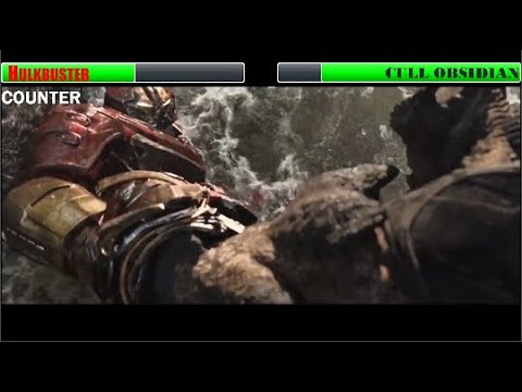Hulkbuster Vs Cull Obsidian With Healthbars
