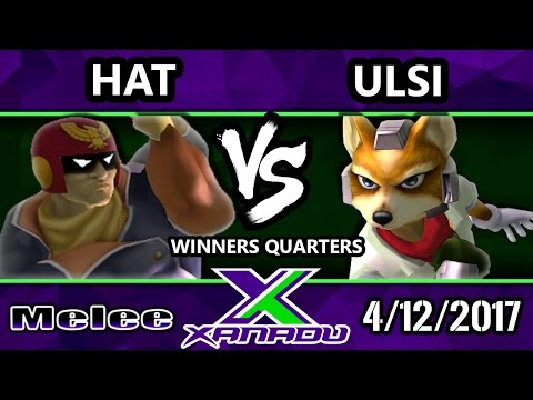 S@X 197 - Hat (Captain Falcon) Vs. Ulsi (Sheik) - SSBM Winners Quarters - Smash Melee