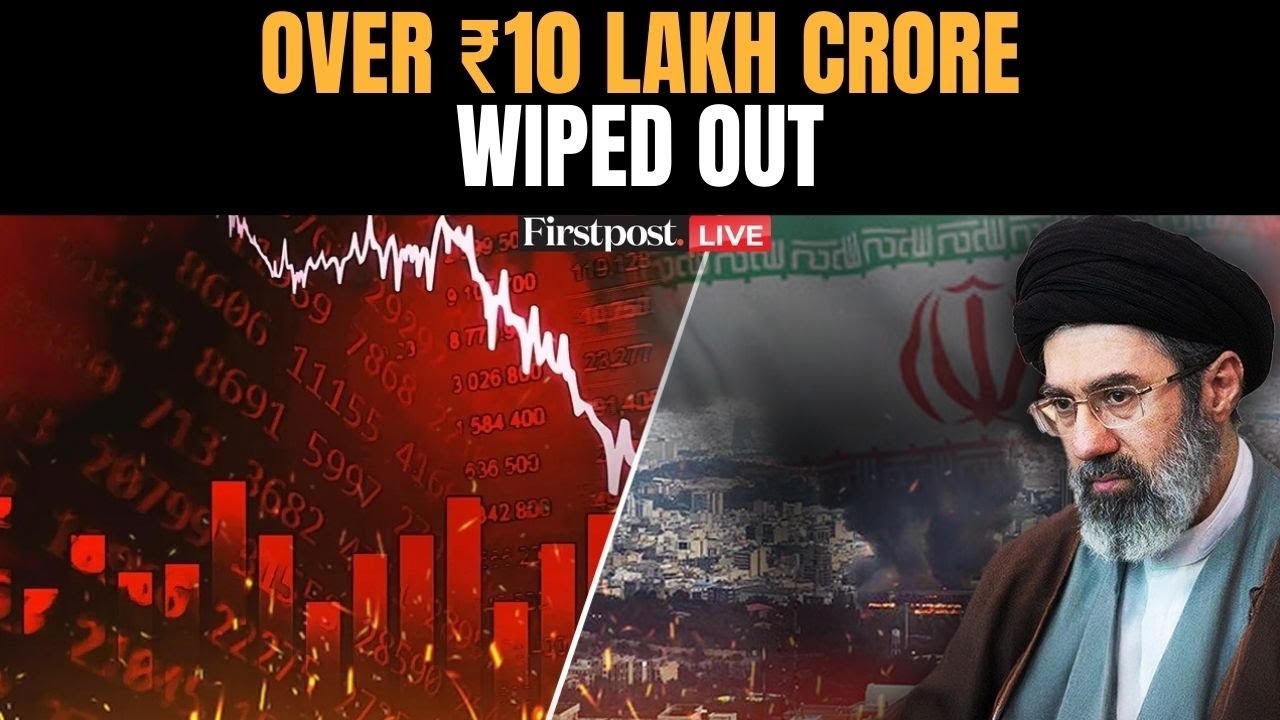 US Iran War LIVE: ₹10 Lakh Crore Wiped Out | Why Markets Fell Sharply Today