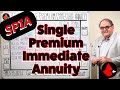 SPIA-Single Premium Immediate Annuity