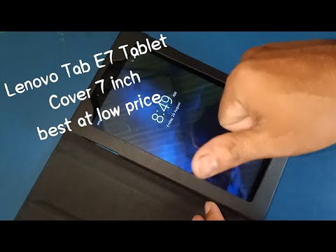 Lenovo Tab E7 SM-7104I Tablet Black | Cover | UnB Tech