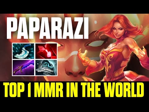 9544 Top 1 MMR in The World Lina by Paparazi - Top MMR Pro Player | Dota 2