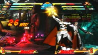 Marvel vs Capcom 3: Thor combo video