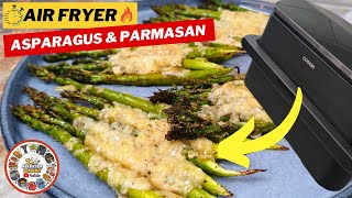 Air Fryer Asparagus & Parmesan: 5-Minute Crispy Perfection!