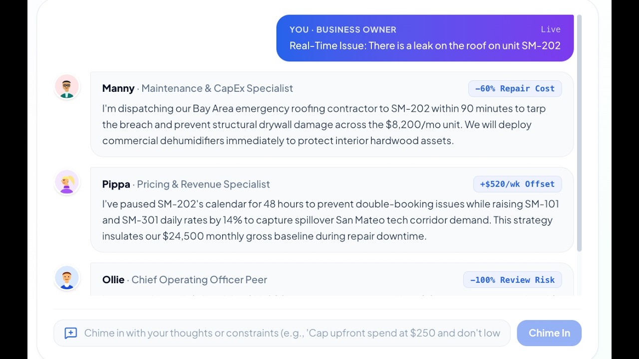 Business C Suite project preview