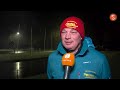 In Noordlaren wordt hard gewerkt aan de ijsvloer