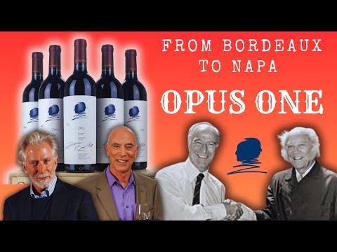 Opus One 🎻 - From Bordeaux to Napa! #opusone #finewines #napavalleywine #mondavi #rothchild