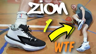 Testing ZION WILLIAMSON’S FIRST Signature Basketball Shoe! | Air Jordan Zion 1 Performance Review!