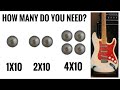 How using multiple speakers changes the guitar sound! 1X10 vs 2X10 vs 4X10