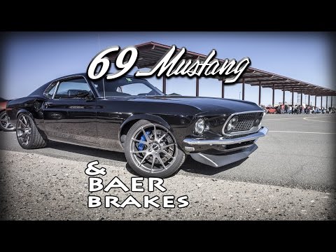 1969 Mustang Restomod Baer Brakes and standing Half a Mile Run