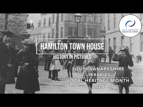 Libraries Local Heritage Month 2021 - A history of Hamilton Town House Library in pictures