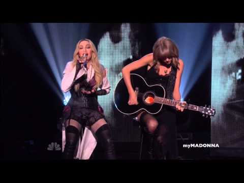 HD - Madonna and Taylor Swift Perform Ghosttown