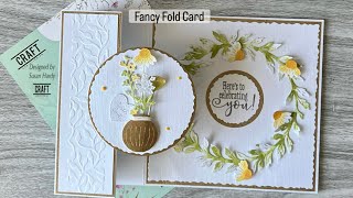 Easy .. Fun Fold Card … Craftaddictionuk .. Coupon code .. Susan5