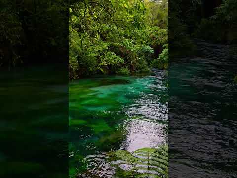 The most beautiful river I've seen in my life - Putaruru Blue springs #river #newzealand #perfection