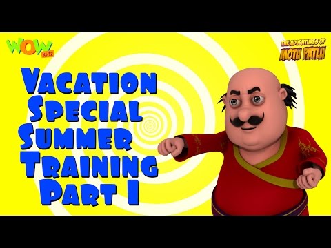 Motu Patlu Vacation Special - Summer Training part 01- Compilation - As seen on Nickelodeon