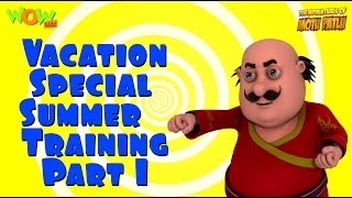 Motu Patlu Vacation Special - Summer Training part 01- Compilation - As seen on Nickelodeon
