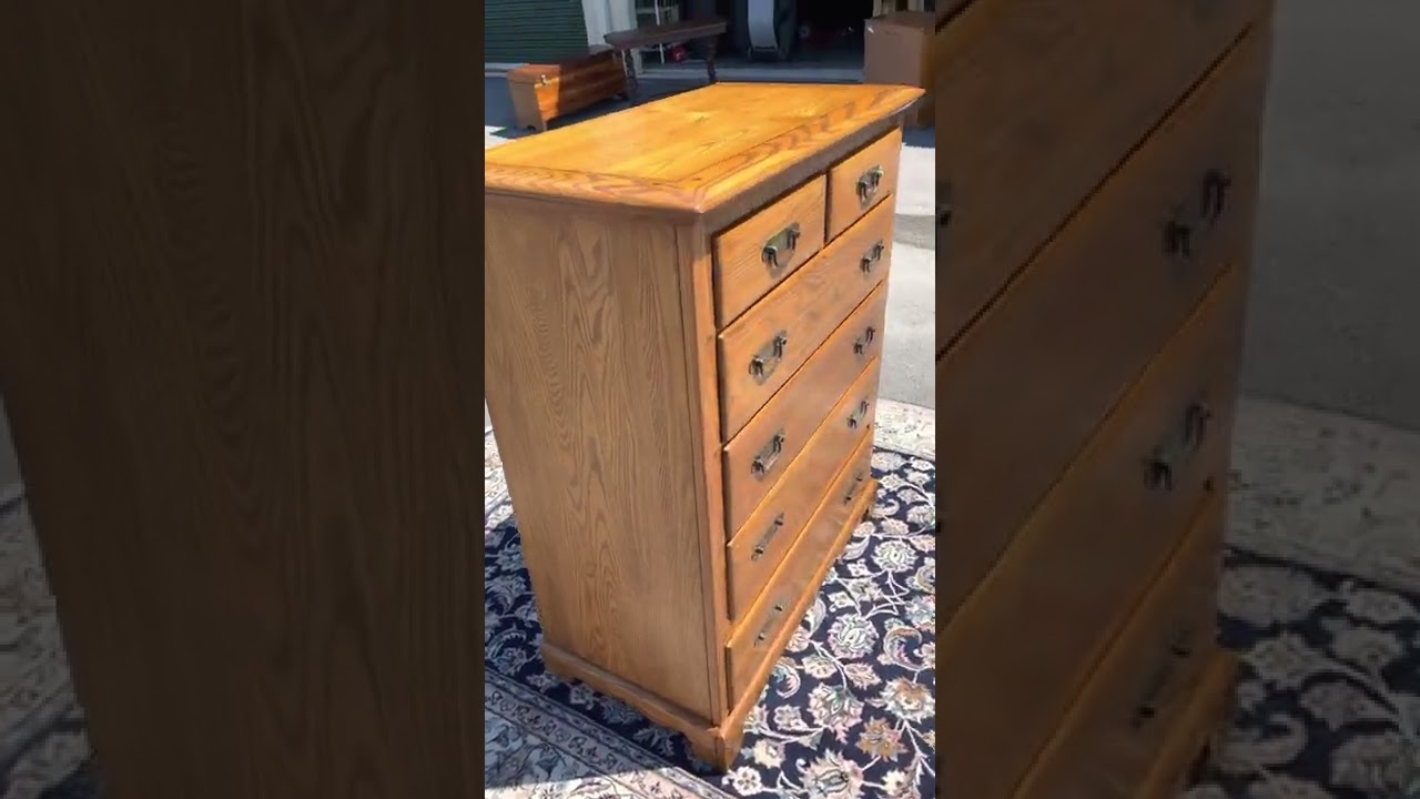 Country Side Golden Oak Chest of Drawers by Link Taylor