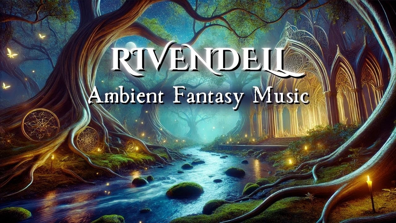 Lord of The Rings Ambient Music | Rivendell | Relaxing, Studying, Sleeping