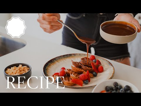 How to Make Dutch Stroopwafels With Spiced Caramel Sauce and Caramelised White Chocolate