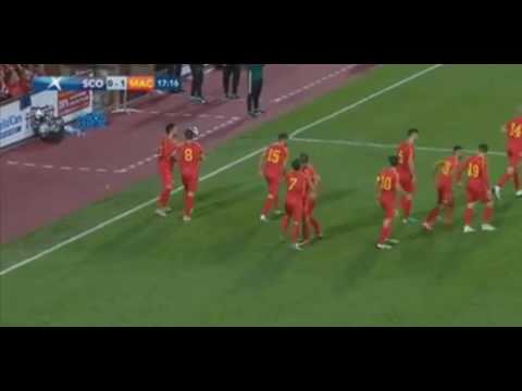 Scotland u21 vs Macedonia u21 Kire Markoski