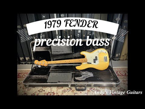 1979 FENDER PRECISION BASS - Andy's Vintage Guitars