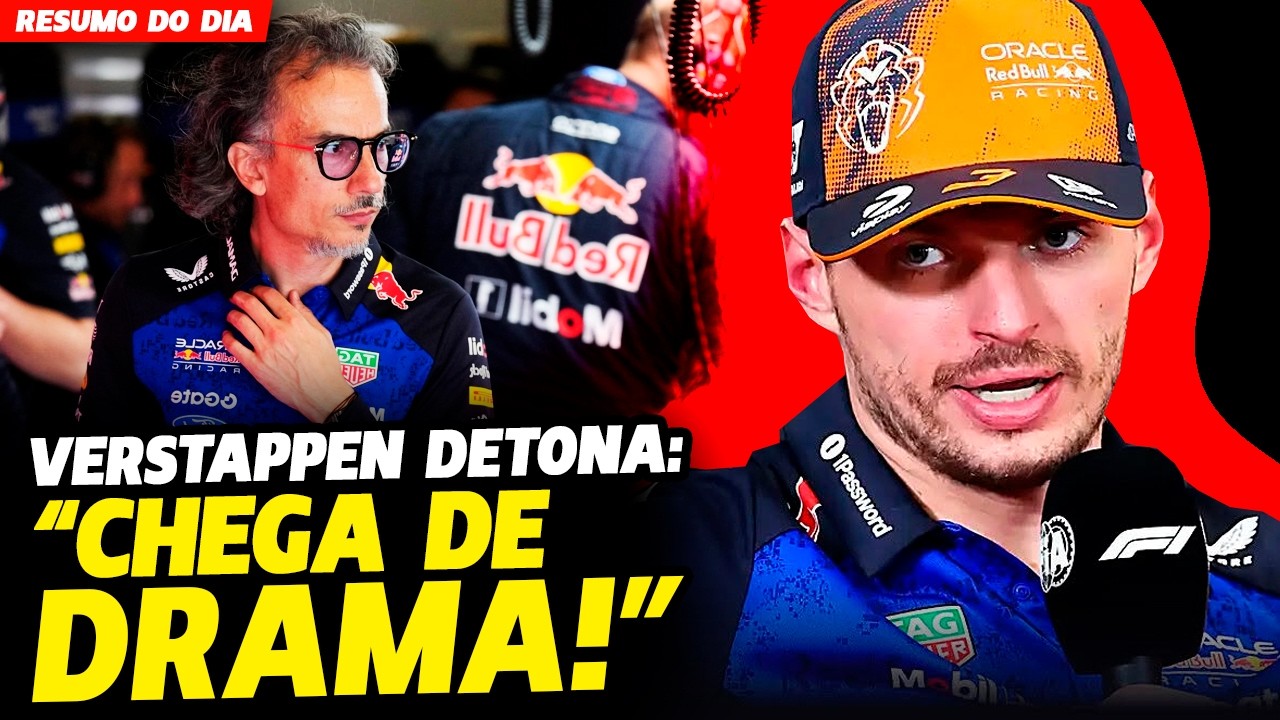 VERSTAPPEN SOLTA O VERBO SOBRE DEBANDADA NA RED BULL, MÁS NOTÍCIAS PRA WILLIAMS E MEKIES | FÓRMULA 1