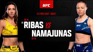 UFC Vegas 89: Rose Namajunas vs Amanda Ribas Highlights