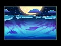 Night sea under the moonlight by Devsisters