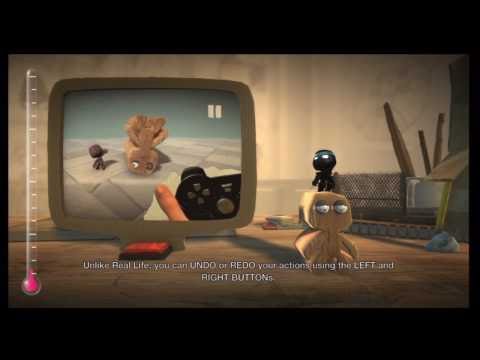 LittleBIGPlanet 2 (720p HD) Walkthrough Part 15 - Create Mode Tutorials - Editing - Part 1 of 4