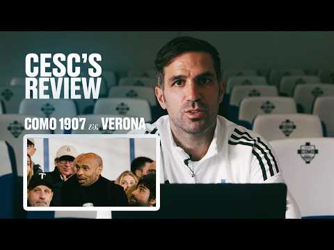 Another Win for Como in Serie A. Cesc Fàbregas Review Como 3-1 Hellas Verona