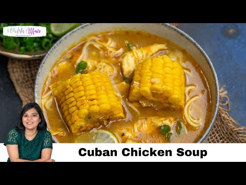 Instant Pot Cuban Chicken Soup Recipe
