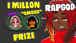 Try Hard DESTORYS $1,000,000 Roblox Talent Show! (ROBLOX VOICE CHAT)
