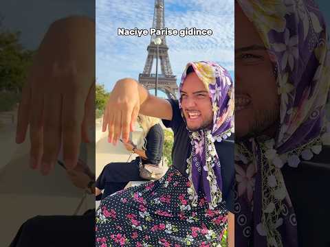 Tatile gidince ben😂 Naciye Paris sokaklarında! @r@ramazanbayram_