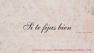 Si Te Fijas Bien Lyrics English Translation