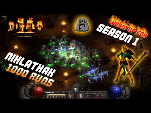 I Slew Nihlathak 12 Hours Straight // 1000 Runs // Loot Recap // D2R // Diablo 2 Resurrected