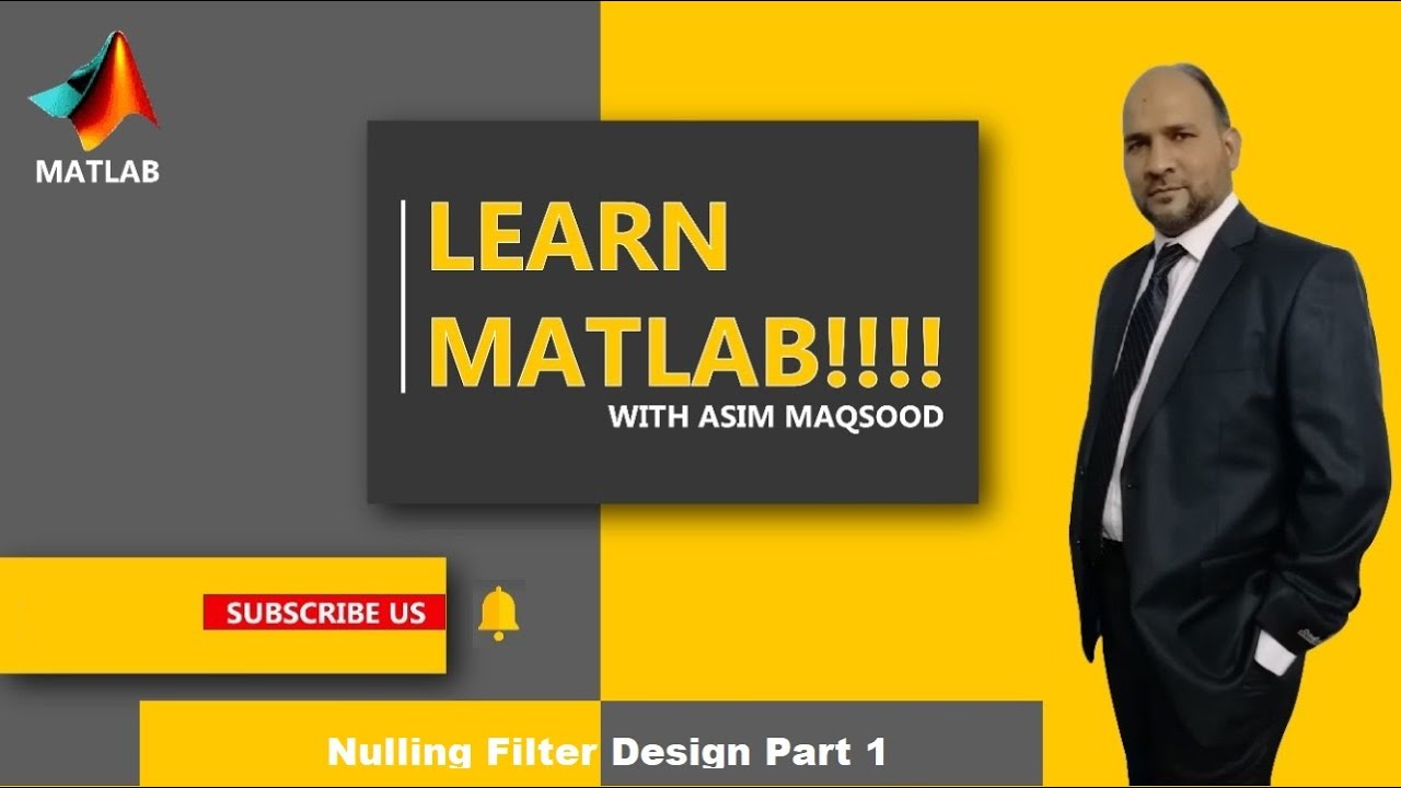 Digital Nulling Filter design Part 1