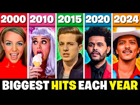 Biggest Hits Songs For Each Year (2000 - 2025)